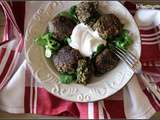 Koftas aux épinards sauce yaourt tahini #fdmd