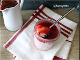 Mousse de fraises et son coulis pour la Battle Food #53