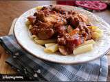 Poulet cacciatore au multi cuiseur sous pression