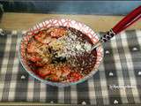 Smoothie bowl frozen banana ,fraises , et Berry boost