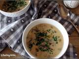 Soupe de riz sauvage aux champignons au gm Pot