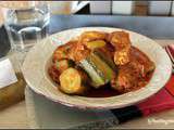 Tajine express de poulet au ras el hanout jaune , recette spéciale l'Etal des Epices