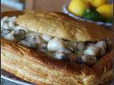 Vol au vent de moules et Saint Jacques