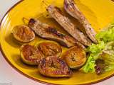 Aiguillettes de canard aux figues