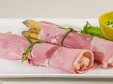 Asperges blanches au jambon blanc