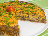 Aubergines kuku (gâteau d’aubergines)