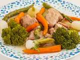 Blanquette de veau aux légumes printaniers