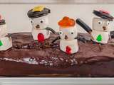 Cake bonhomme de neige