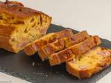 Cake jambon, gouda et tomates confites