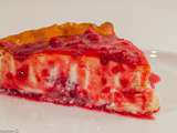 Cheesecake aux framboises