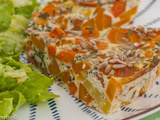 Clafoutis aux carottes et fines herbes