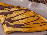 Crêpes orange chocolat