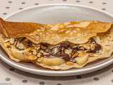 Crêpes poires chocolat amandes