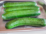 Cuisson des courgettes