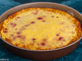 Dessert fromager aux framboises