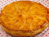 Galette des rois à la crème de châtaignes et d'amandes