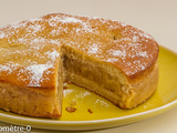 Gâteau à la compote pomme cannelle