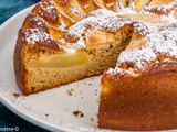 Gâteau brioché aux pommes