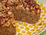 Gâteau crousti-fondant aux noisettes