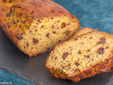 Gâteau du matin à la farine de lupin, à la farine de blé ancien et aux palets de chocolat