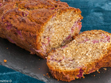 Gâteau du matin au petit épeautre, aux framboises et à la noix de coco