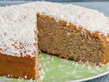 Gâteau fondant aux châtaignes et aux amandes