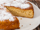 Gâteau moelleux au citron facile