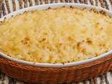 Hachis parmentier au chou fleur