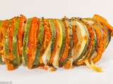 Hasselback de courgette