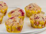 Muffins aux framboises