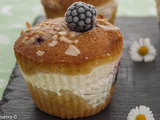 Muffins aux mûres et à la ricotta