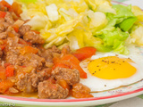 Oeufs aux poivrons (plat libanais)