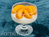 Panna cotta aux nectarines