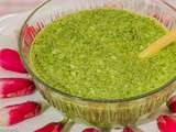 Pesto de fanes de radis