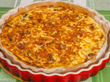 Pizza façon tarte aux courgettes