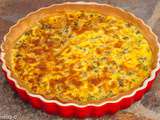 Quiche à la viande et aux épinards