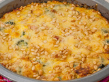 Quiche sans pâte aux épinards et lardons