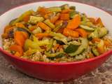 Quinoa aux légumes (cuisine bolivienne)