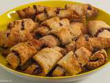 Rugelach, croissants au chocolat allégés (recette israélienne)