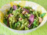 Salade de chou romanesco, magret et noix de cajou