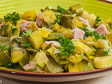 Salade de poireaux au jambon