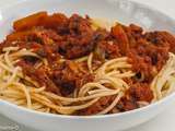 Spaghetti al ragù di vitello