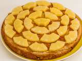 Tarte au lait et ananas