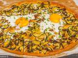 Tarte aux courgettes et aux oeufs