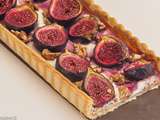 Tarte aux figues et aux noix