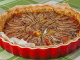 Tarte aux tomates et sardines