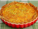 Tarte feuilletée aux courgettes, carottes et chorizo