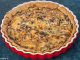 Tarte salée aux blettes et au fromage (beaufort ou mimolette)