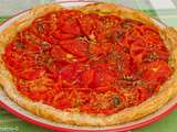 Tarte tomates à la moutarde