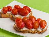 Tartine tomates ricotta